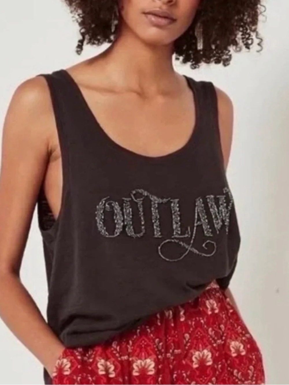 Spell & The Gypsy Collective Outlaw Embellished Tank I Rare XS fits small
